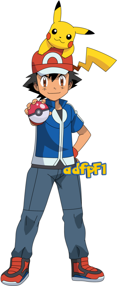 Pokemon Favourites By Spartandragon12 On Deviantart - Ash In Pokemon X And Y (400x950)