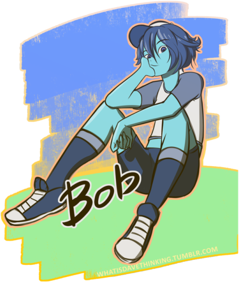 Drew Lapis In Bob Mode - Lapis Lazuli (500x625)