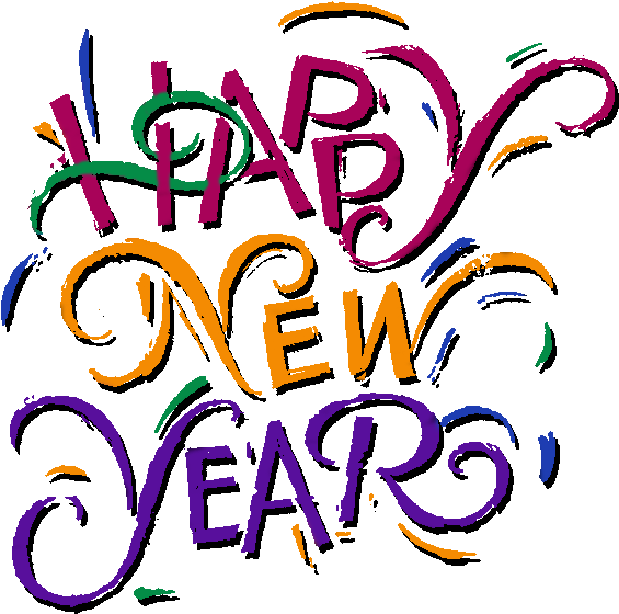 Free Animated Happy New Year Clipart - Happy New Year 2011 (573x564)