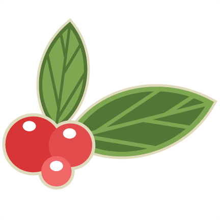 Retro Christmas Holly Svg Cutting Files For Scrapbooking - Holly (432x432)