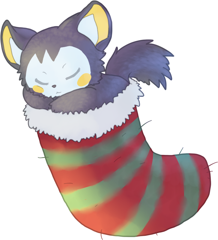 Christmas Gift Image - Christmas And Pokemon (828x845)