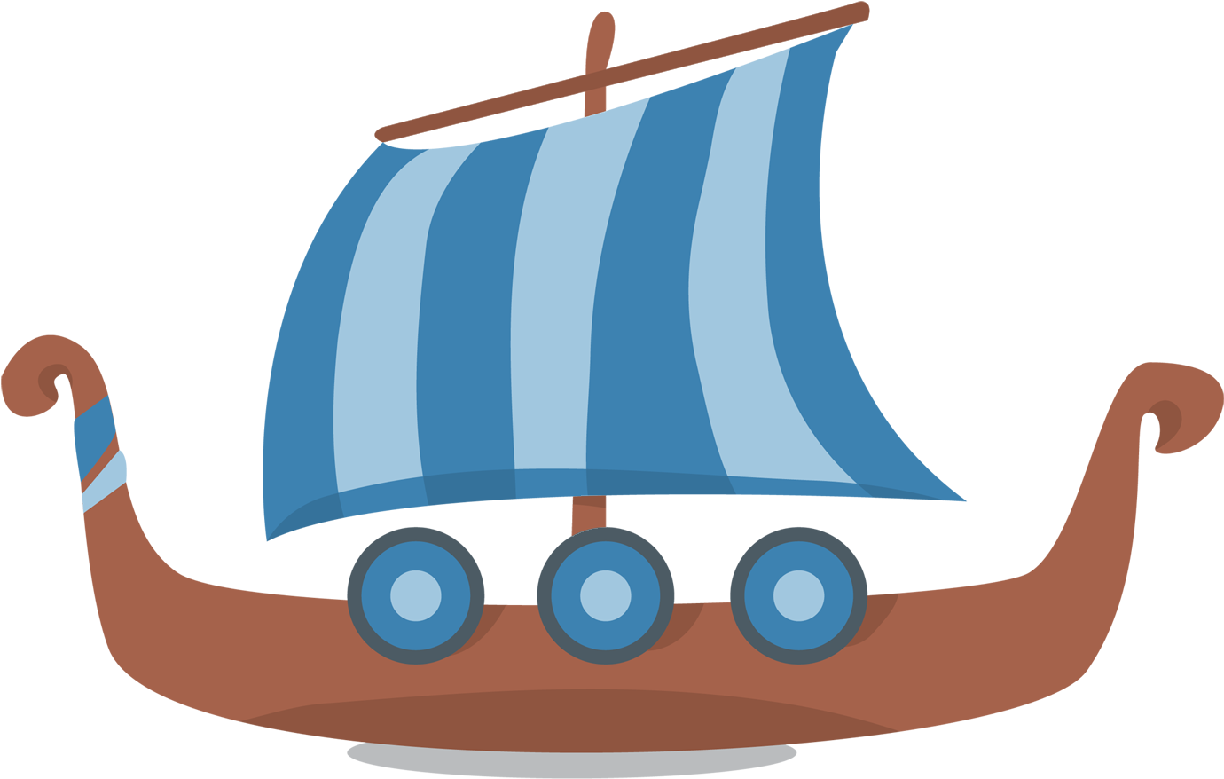 Viking Ships Dragon Boat Clip Art - Viking Backgrounds Powerpoint (1500x1023)
