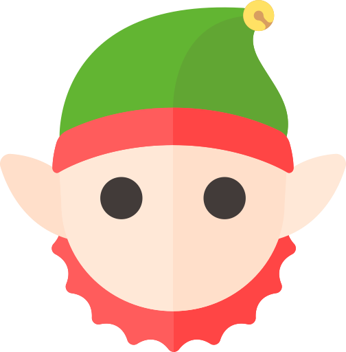 Christmas Elf Icons Png (504x512)