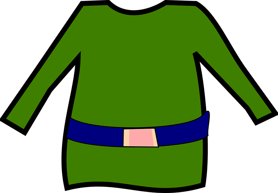 Elf Clipart Pants - Elf Shirt Clipart (960x666)