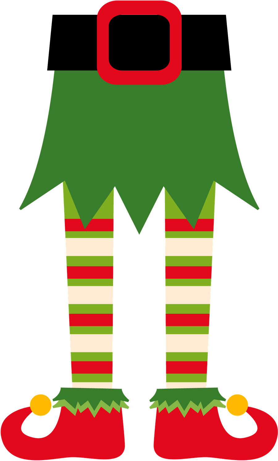 Christmas Ideas - Elf Legs Png (900x1491)