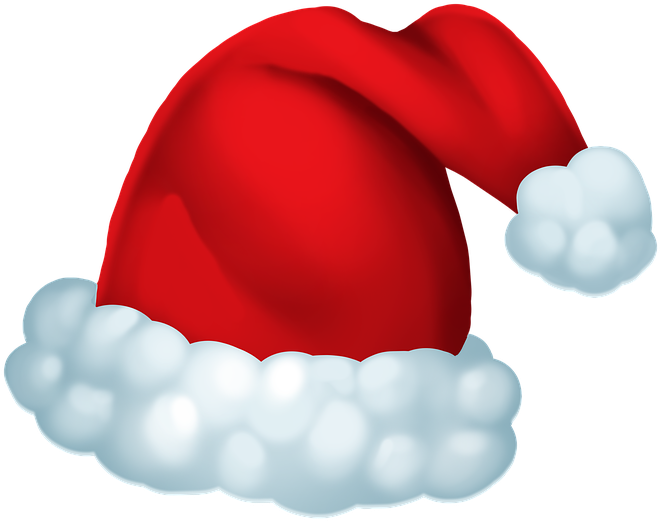 Mikołajki, Santa Hat, Asterisk, Festive - Kerstmuts Transparante Achtergrond (720x720)