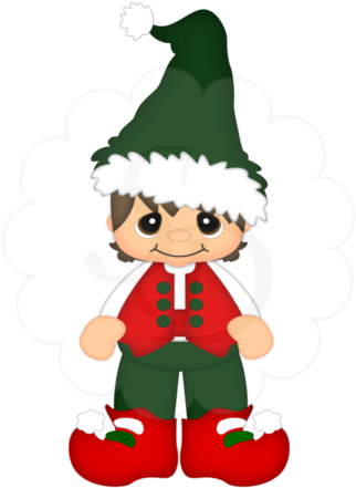 Scrap - Christmas Elf (480x480)