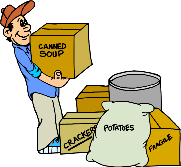 A Dichotomous Classification Key With A Holiday Twist - Food Bank Donations (750x693)