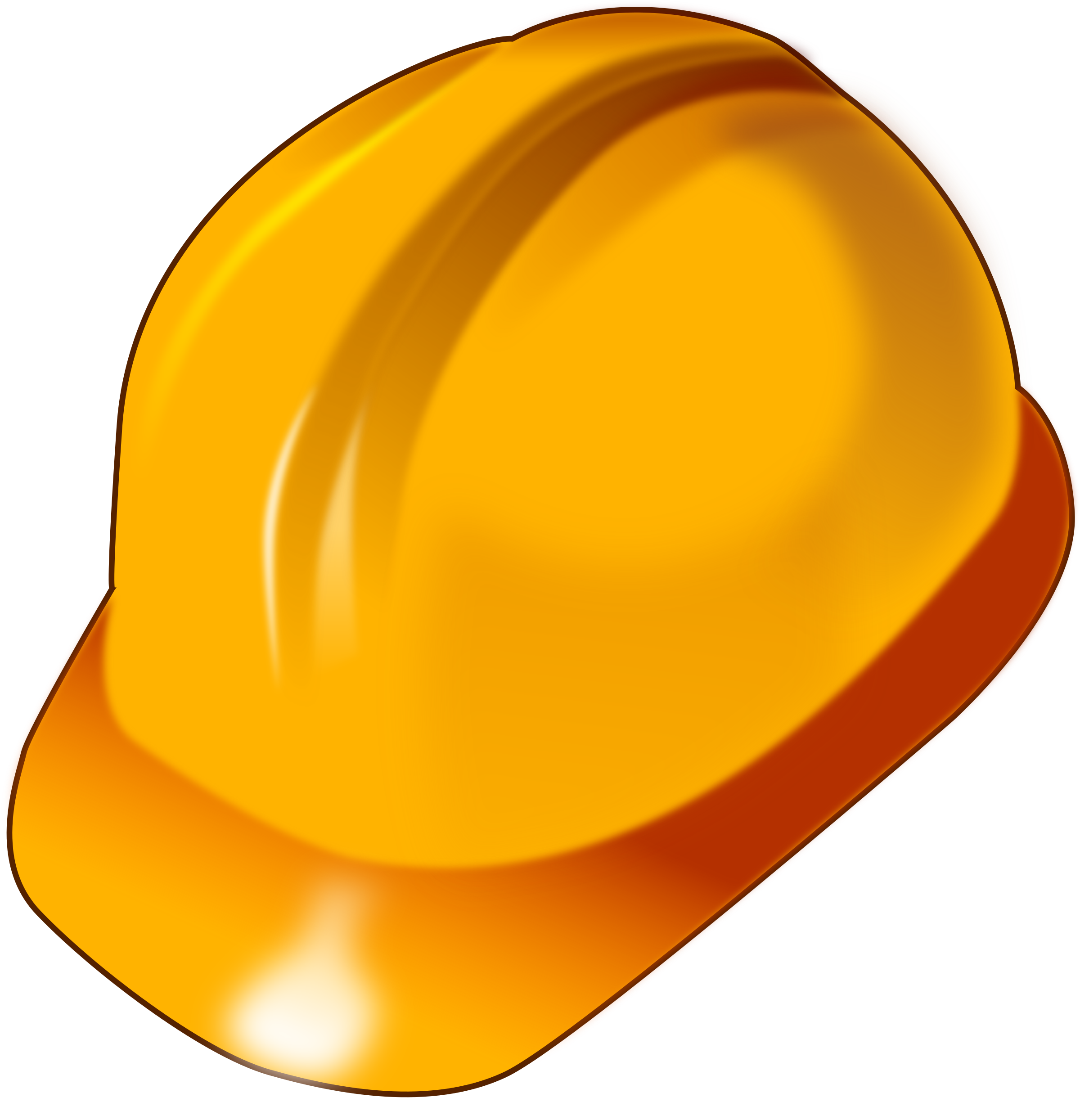 Library Renovation & Christmas Holiday - Hard Hat Clipart (2400x2489)