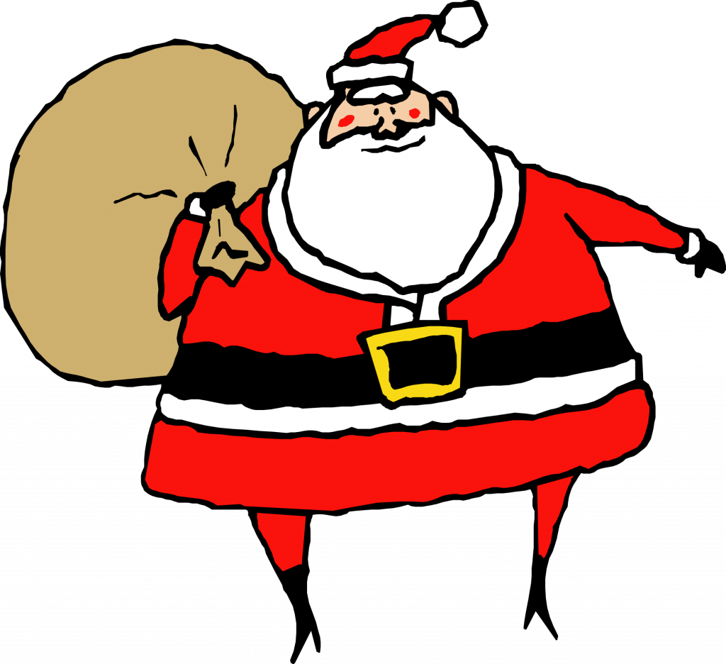 Christmas ~ Santa Claus Gif Christmas Clip Art Free - Clip Art Santa (1024x936)