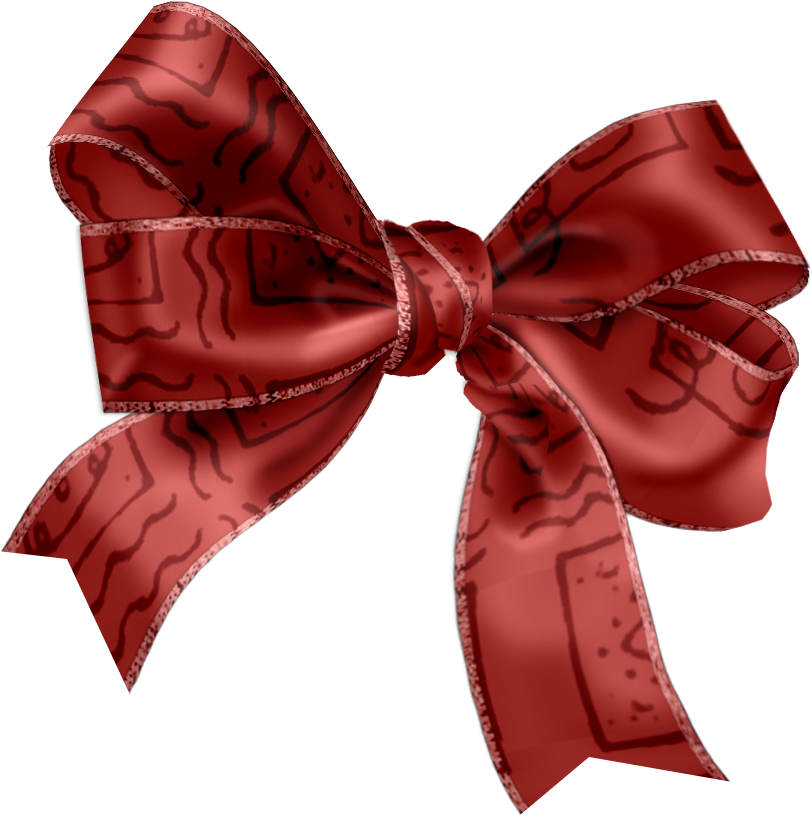 Christmas Bow Clip Art - Lazos Rosados Png (812x816)
