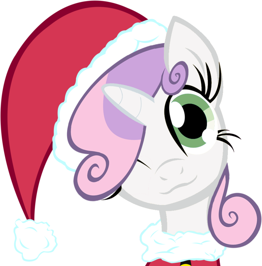 Merry Christmas Sweetie Bell By Themightysqueegee - My Little Pony Christmas Sweetie Belle (900x878)