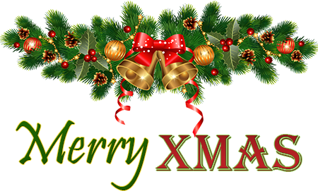 Ilenush 8 1 Merry Christmas By Ilenush - Merry Christmas Words Transparent (450x271)