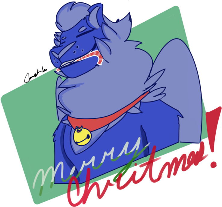 Merry Christmas By Lil Dipper Draws - Cartoon (894x894)