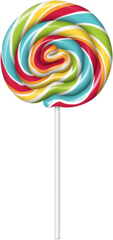Cute Clipart ❤ Lollipop - Clipart Lollipop (378x800)