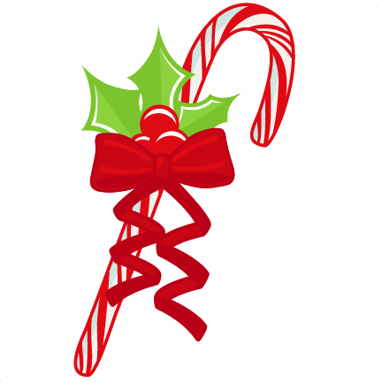 Cute Candy Cane Clipart Clipartfest - Candy Cane (432x432)