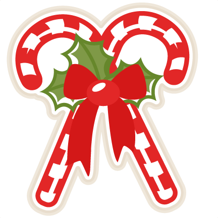 Christmas Candy Canes Scrapbook Clip Art Christmas - Christmas Candy Graphic (432x432)