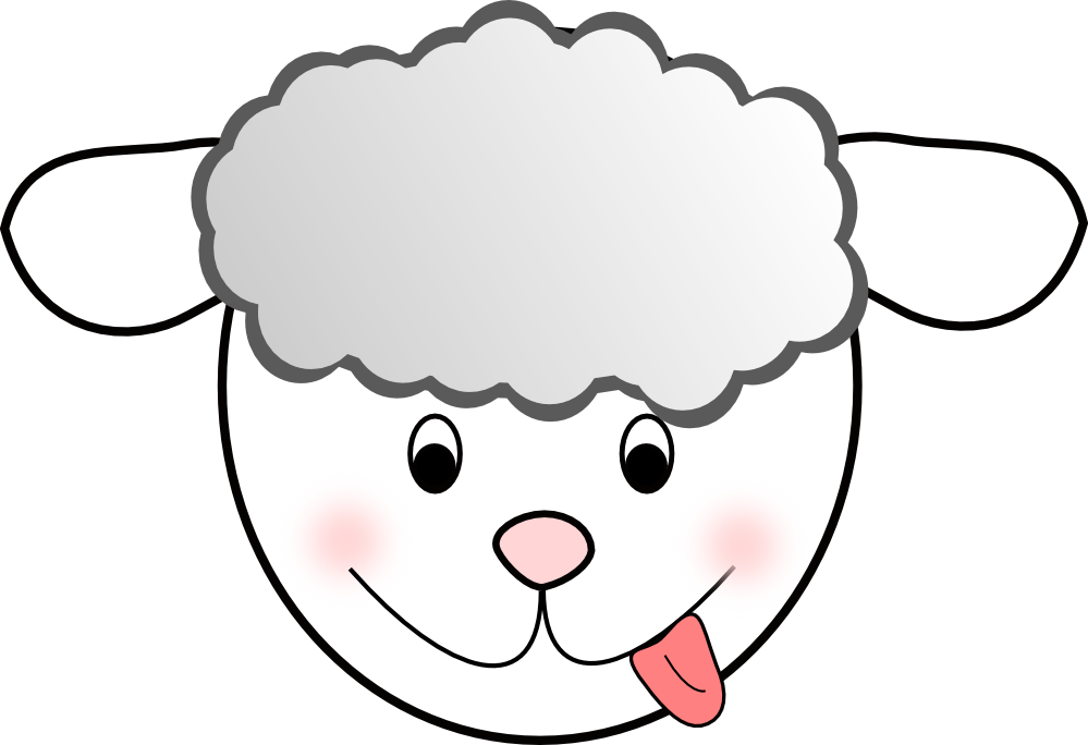 Sheep Bad Christmas Xmas Stuffed Animal 999px 89 - Sheep Clip Art (1096x750)