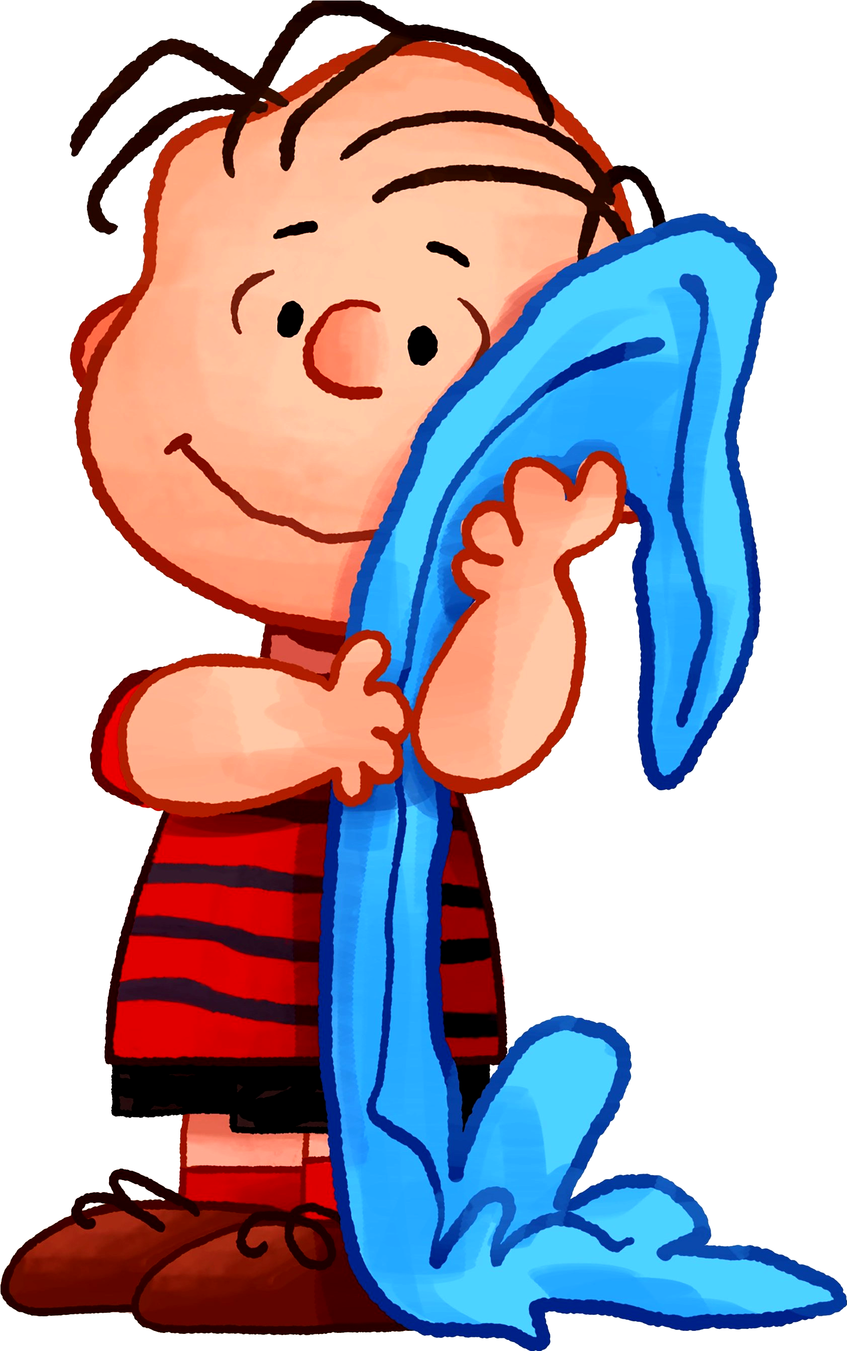 Peanuts Snoopy Christmas Clip Art Lunch Napkins The - Snoopy Linus Van Pelt (1787x2686)