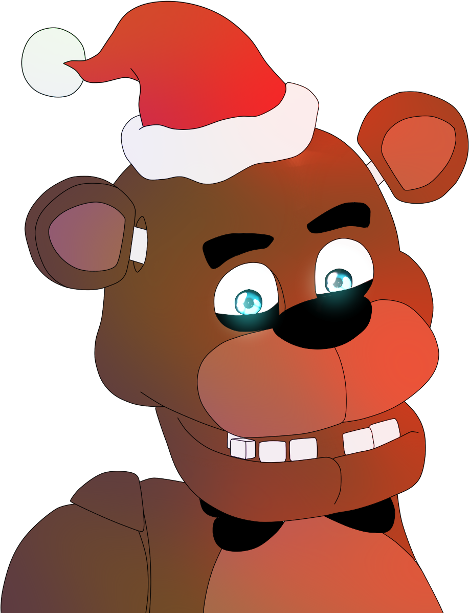 Merry Christmas Guys - Five Nights At Freddy's Christmas Fan Art (1200x1200)