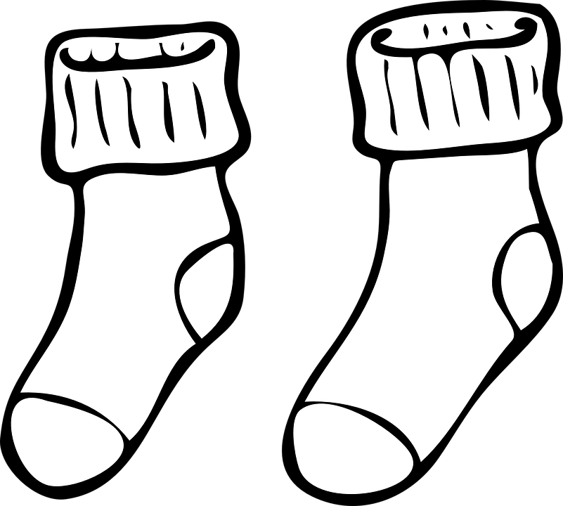 Socks Red Sock Clip Art Red Sock Image Image - Socks Clipart (801x720)