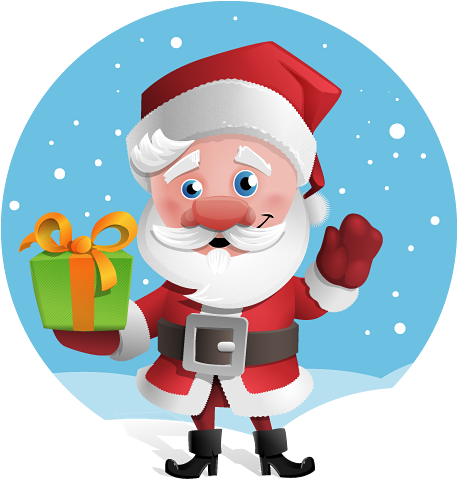 Santa Claus Hat Clip Art - Public Domain Clip Art Free For Commercial Use Santa (485x534)