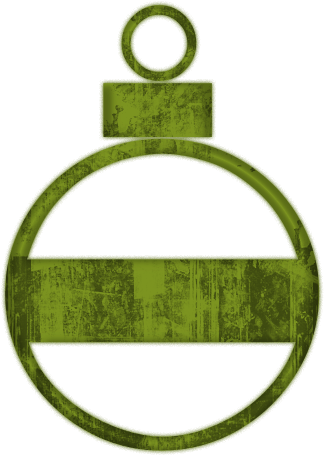 Simple Christmas Cliparts - Christmas Icon With Green (512x512)