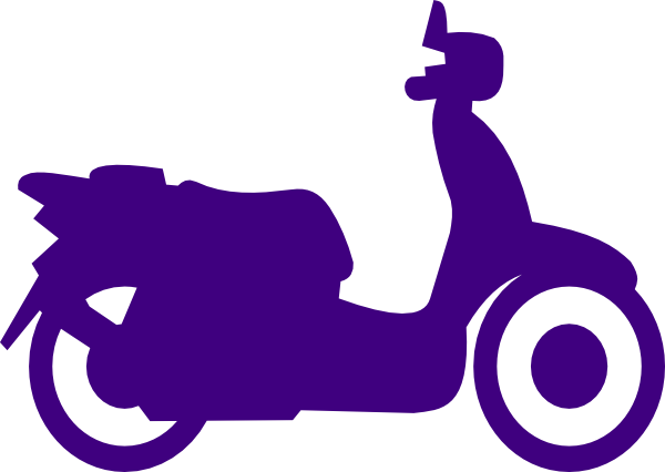 Reindeer Clipart - Scooter Or E-bike - (600x426)
