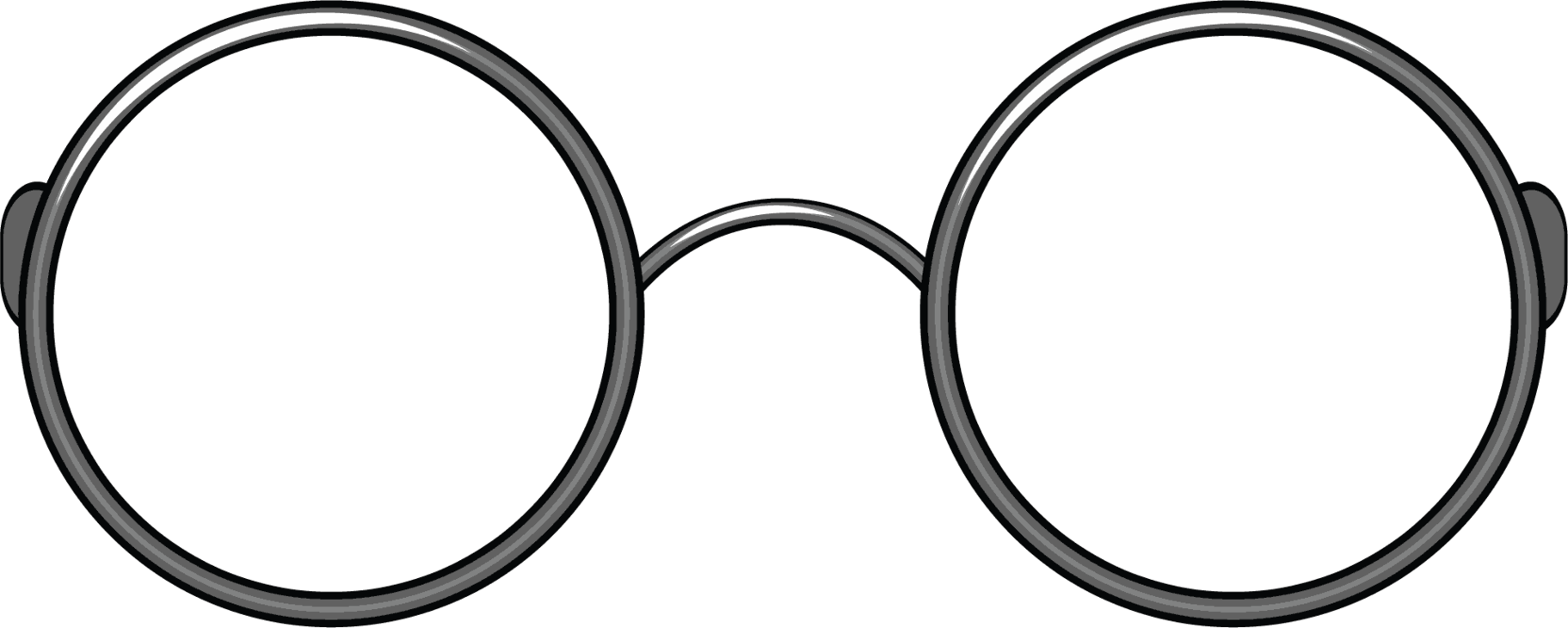 Broken Eyeglasses Clipart - Glasses Clipart (1823x730)