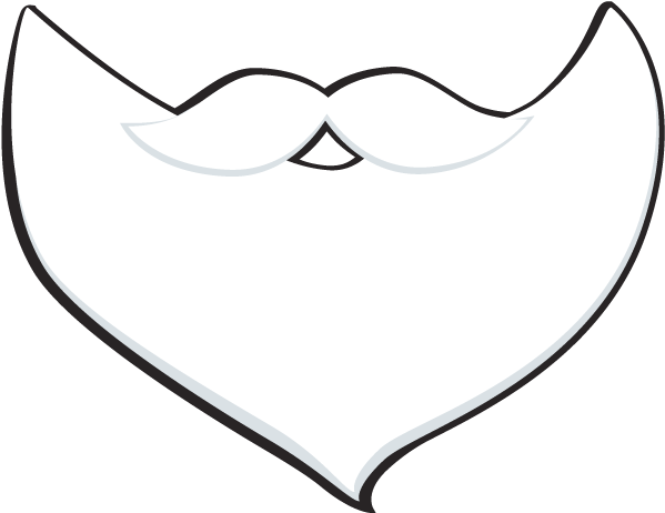 Beard Png Free Icons And Png Backgrounds - Santa Beard Png (600x600)