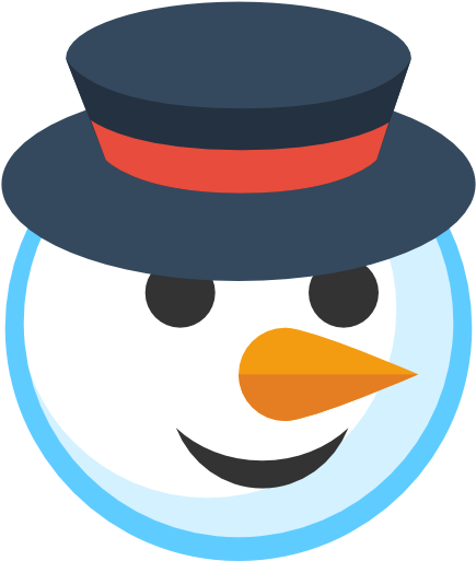 Format - Png - Snowman Head Png (512x512)