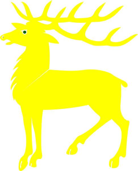Yellow Deer (486x600)