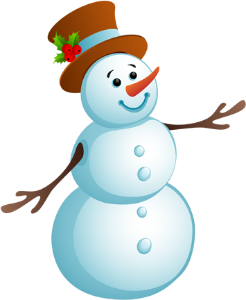 Tubes Noel / Bonhommes De Neiges - Bonhomme Des Neiges (400x448)