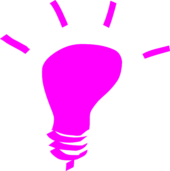 Light Bulb Clip Art At Clker - Light Bulb Clip Art (594x596)