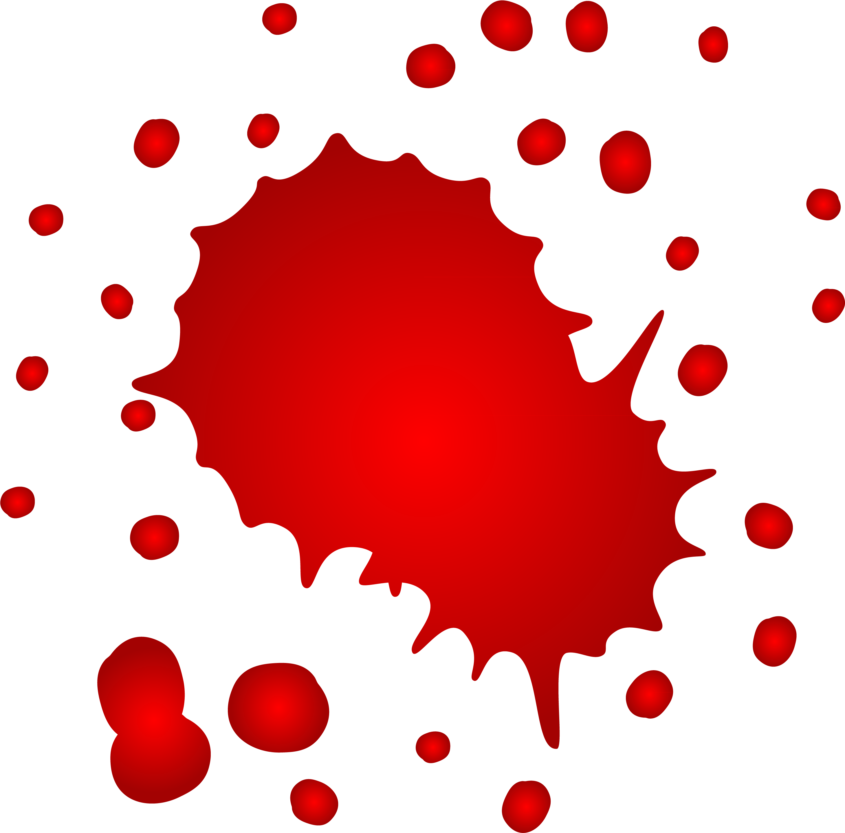 Blood Png Transparent Image - Circle (3000x3000)