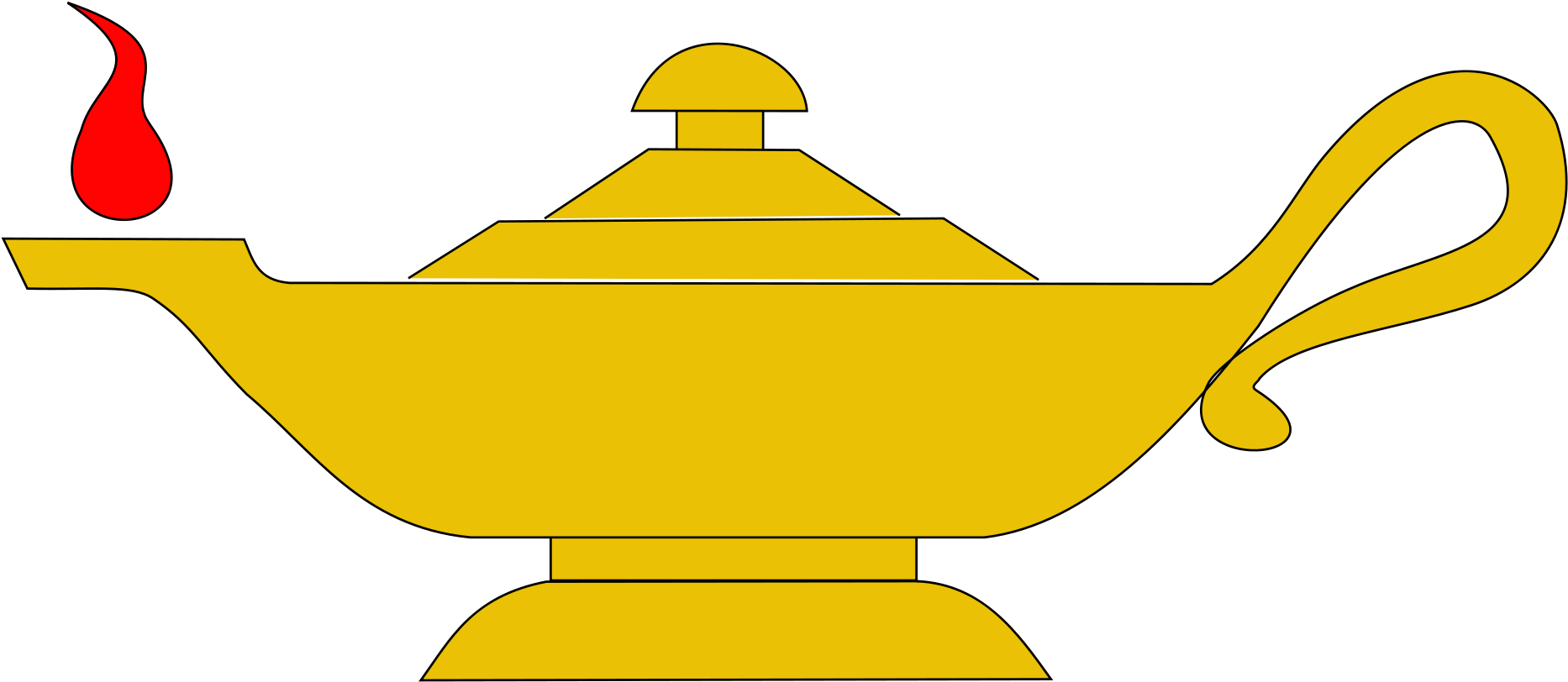 Lamps Clipart Academic - Florence Nightingale Oil Lamp (2000x909)