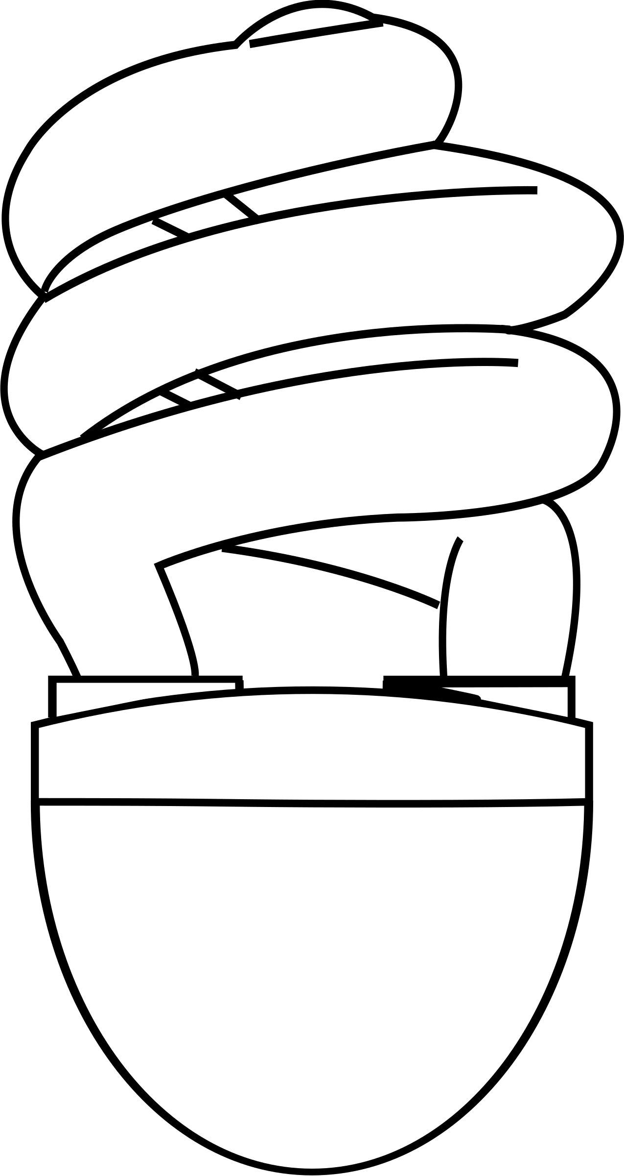 Cfl Light Bulb Clip Art - Cfl Clip Art (1275x2400)