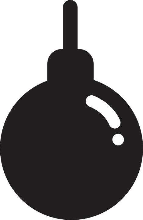 Deco, Ball, Christmas Bauble, Winter - Bola De Navidad Vector (469x720)