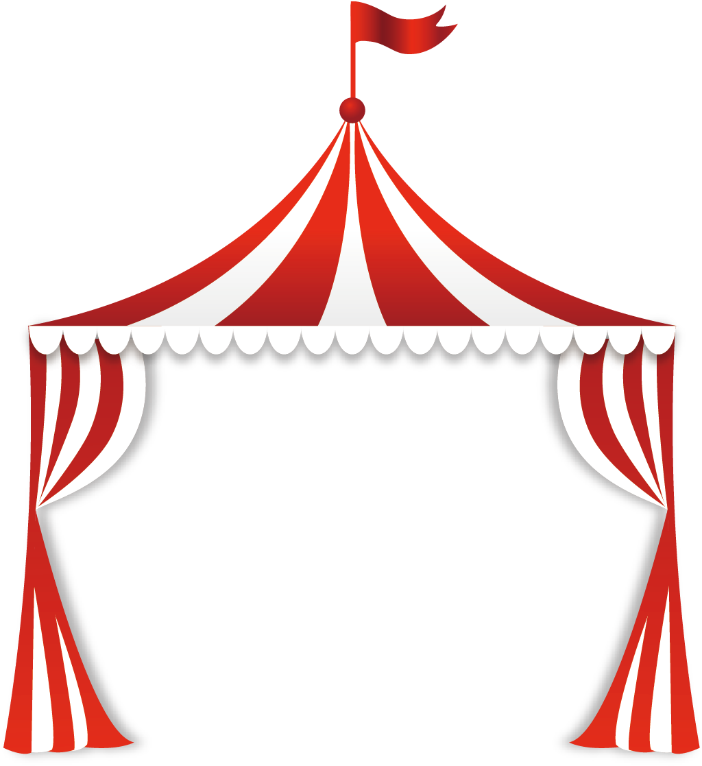 Circus Tent Clip Art - Circus Tent Background (1053x1121)