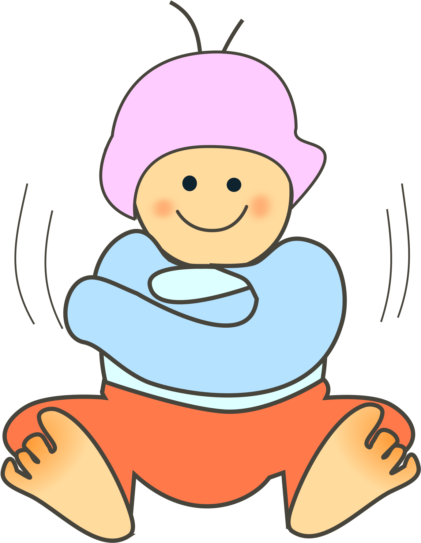 Baby Winter Wear By Netalloy Winter 2010holidays2010 - Cartoon Mother Holding Baby Png (2400x2400)