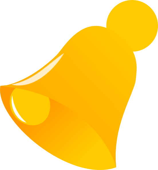 Bell Clip Art At Clker - Clip Art (552x594)