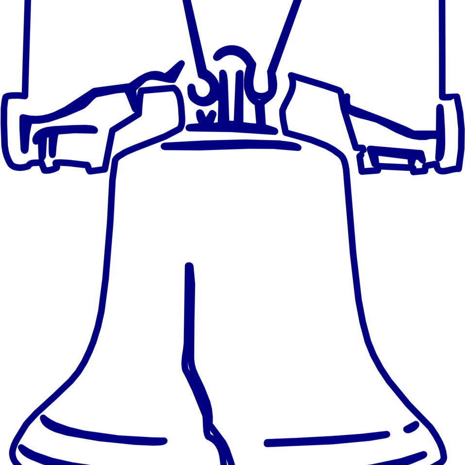 Liberty Bell Coloring Page (958x958)