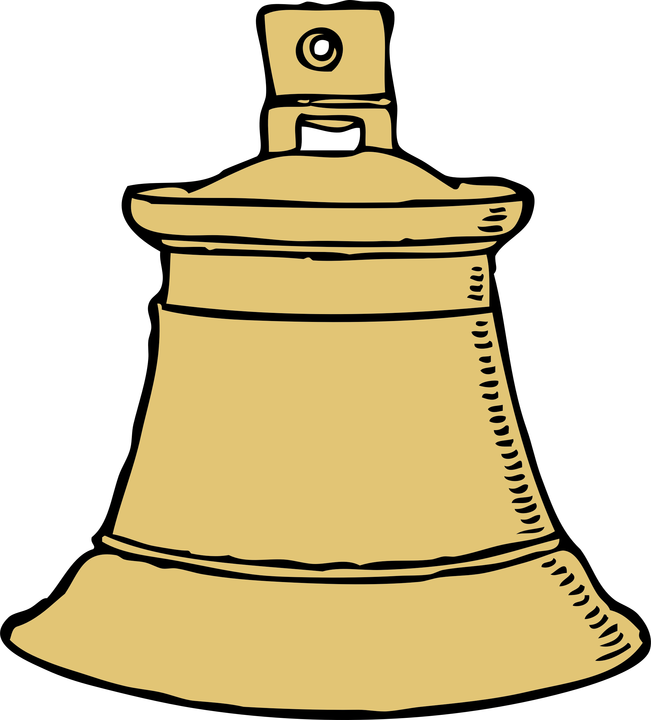 Download Png Image Report - Bell Clip Art (2168x2400)