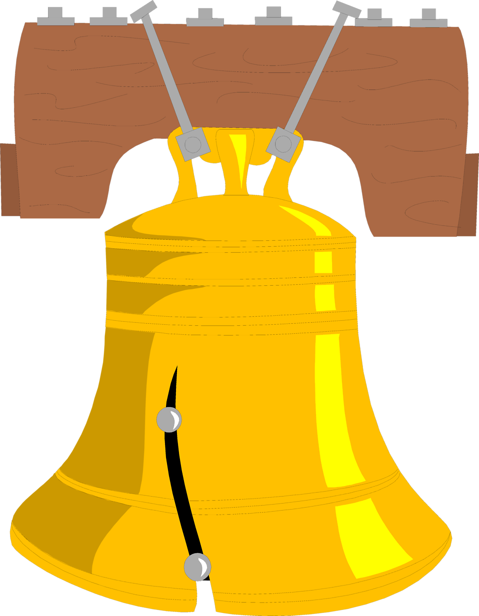 Liberty Bell Cliparts - Liberty Bell Clip Art (958x1233)