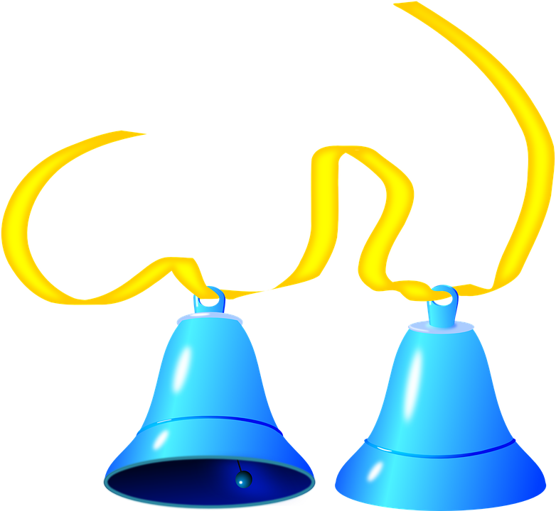 Red Christmas Bells Greeting Card (782x720)