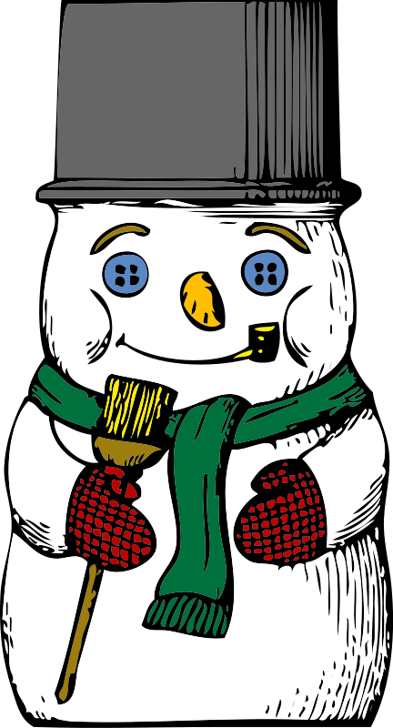 Snowman Clip Art - Clip Art (432x800)