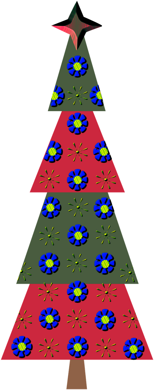 Christmas Tree Clip Art - Christmas Tree (758x1600)