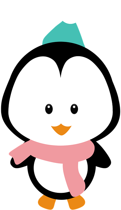 Christmas Penguin Happy Christmas Christma - Pobarvanka Pingvina (720x720)