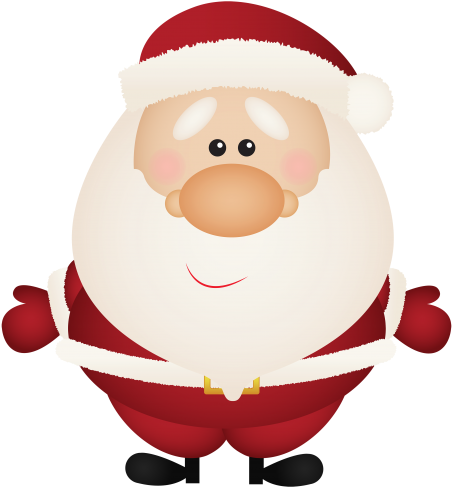 Santa Claus Cartoon Png Clipart In Category Christmas - Santa Claus Cartoon Png (463x500)