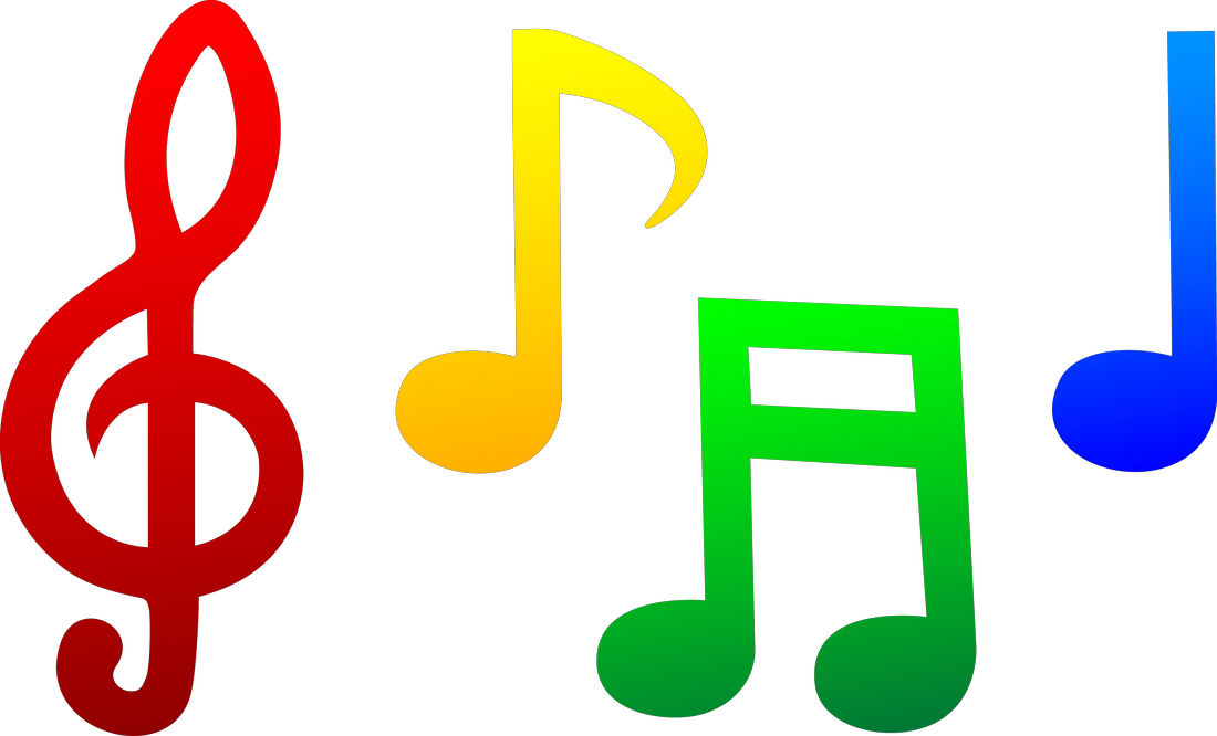 Picture - Music Symbols Clip Art (1100x666)